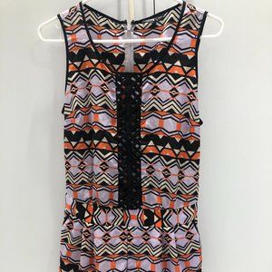 Vero Moda Geometric Pattern Romper